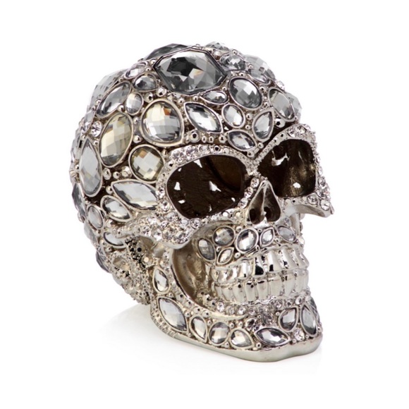 Extra Large Jewels Illusions Rhinestones Halloween Gems Galore Skull Decor - Picture 1 of 8